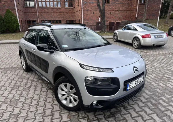 citroen podkarpackie Citroen C4 Cactus cena 31990 przebieg: 181000, rok produkcji 2014 z Łódź